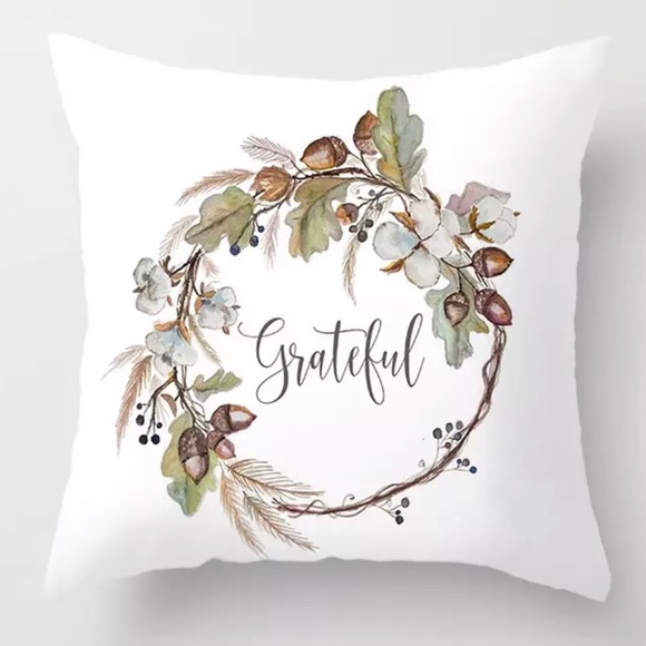 Pillow Cover Grateful Print - Picture 4 of 6